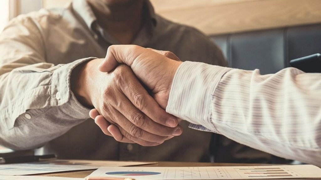 Men Shaking Hands