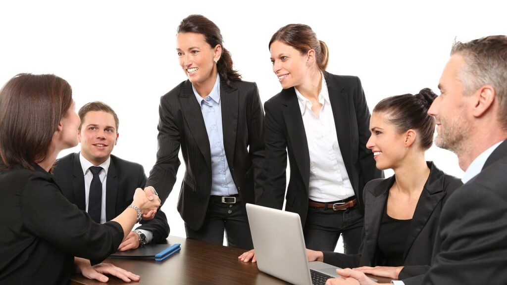 People In a Meeting